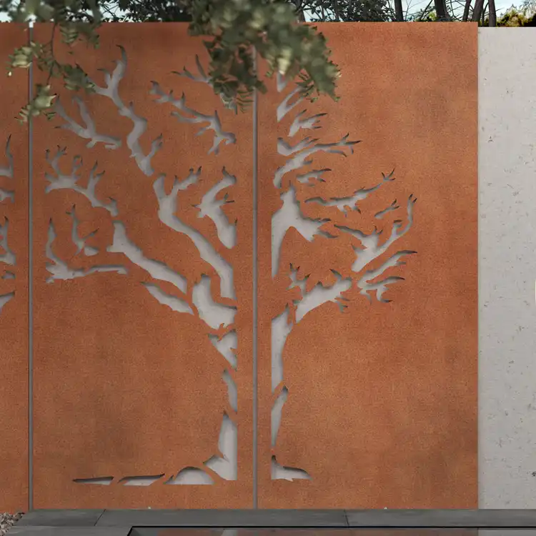 Corten Screen Panels